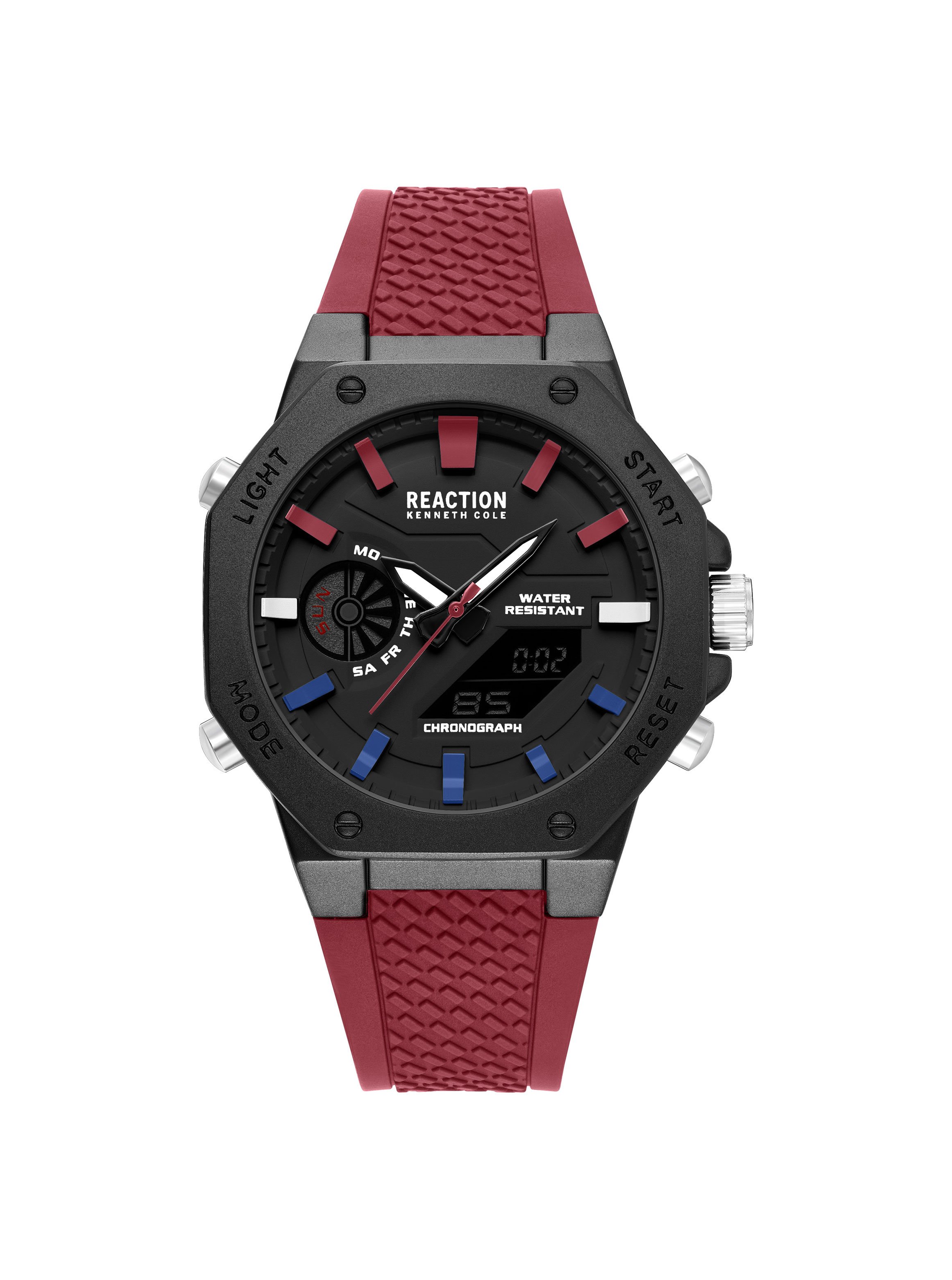 Mens Analog/Digital Watch, 46mm