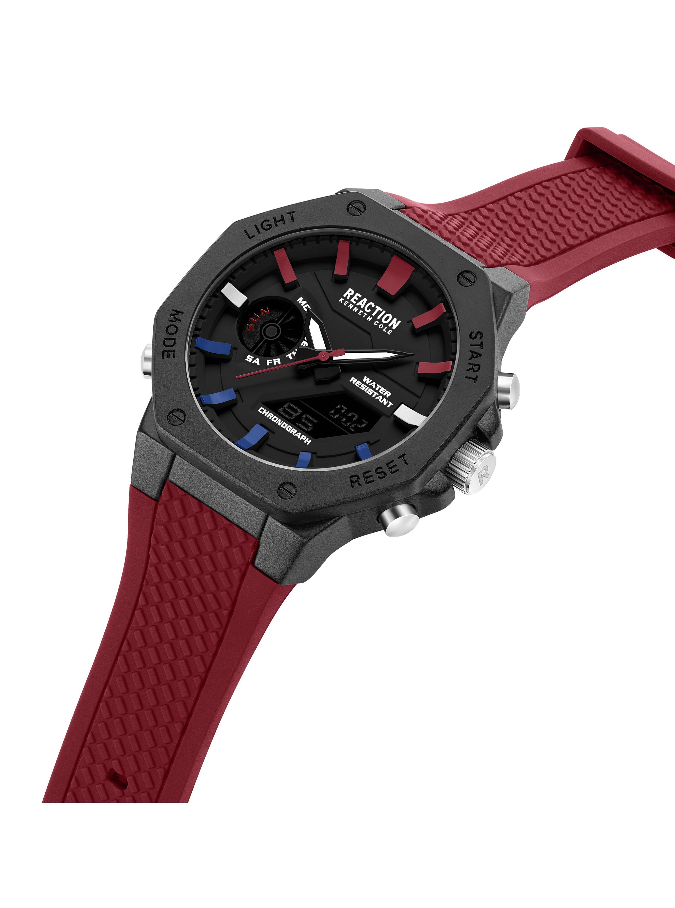 Mens Analog/Digital Watch, 46mm