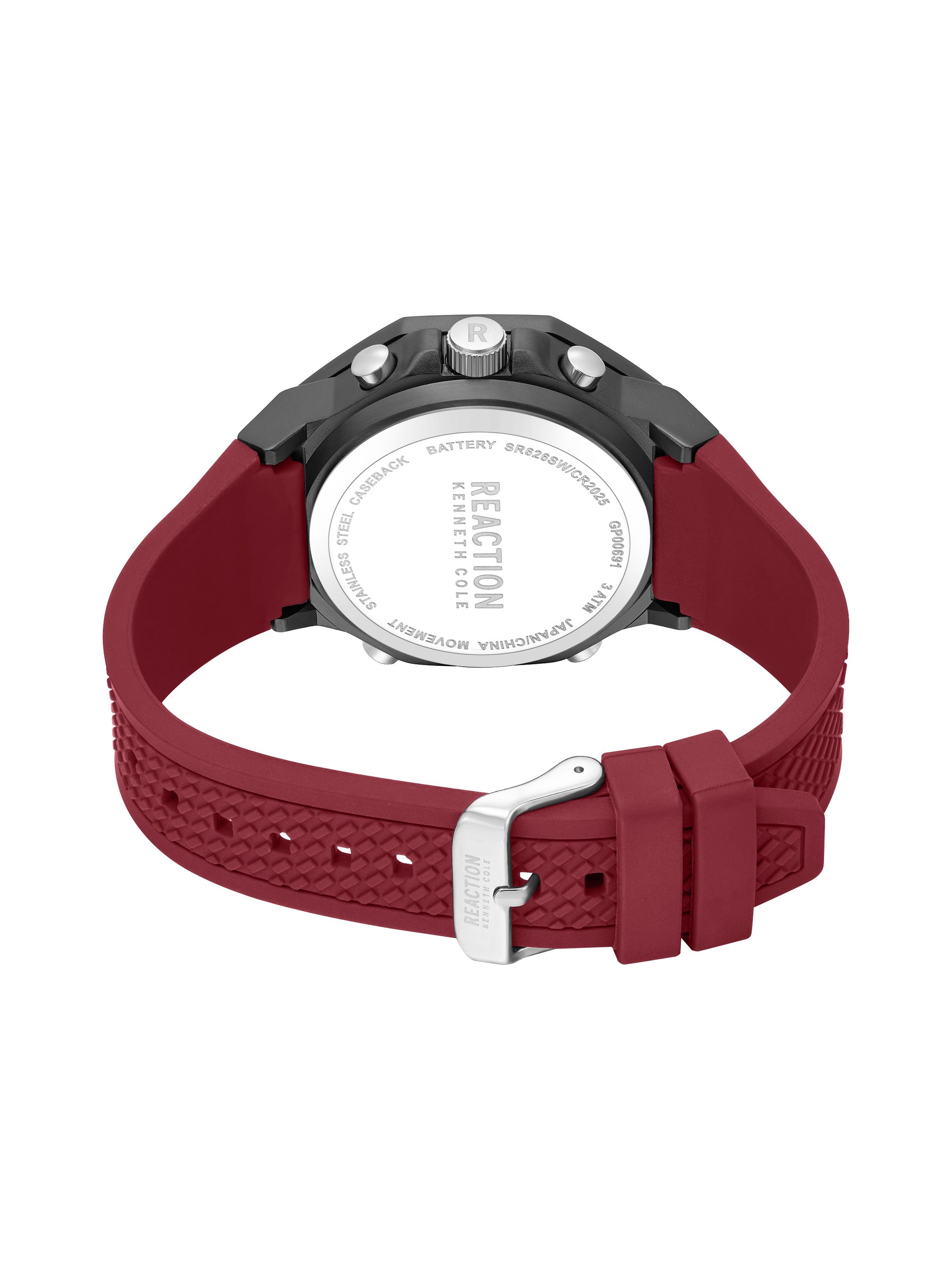 Mens Analog/Digital Watch, 46mm
