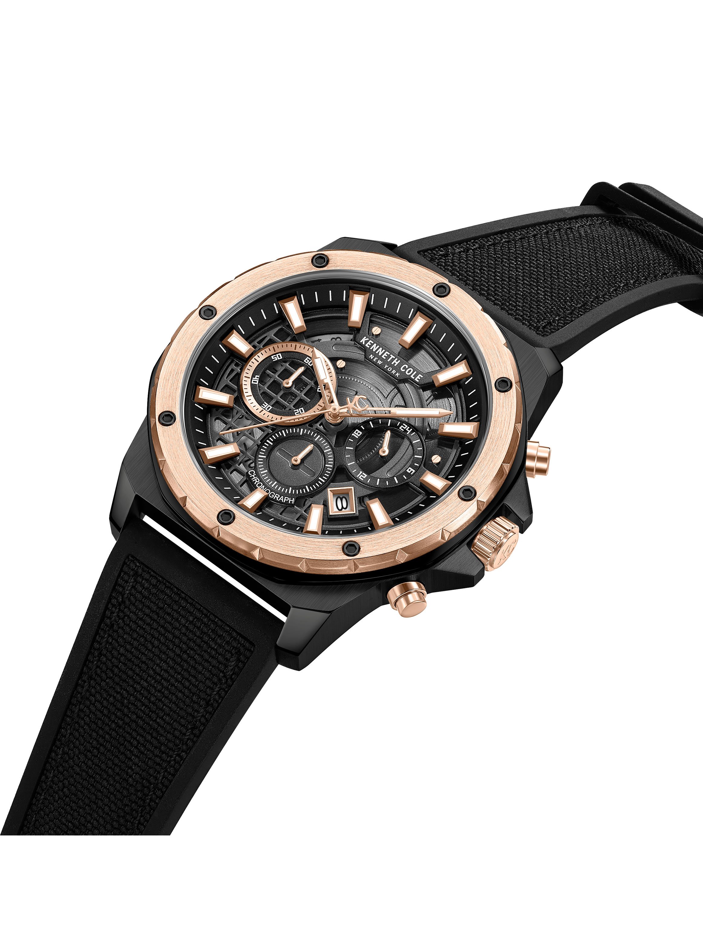 Hollis Mens Chronograph Watch, 45mm