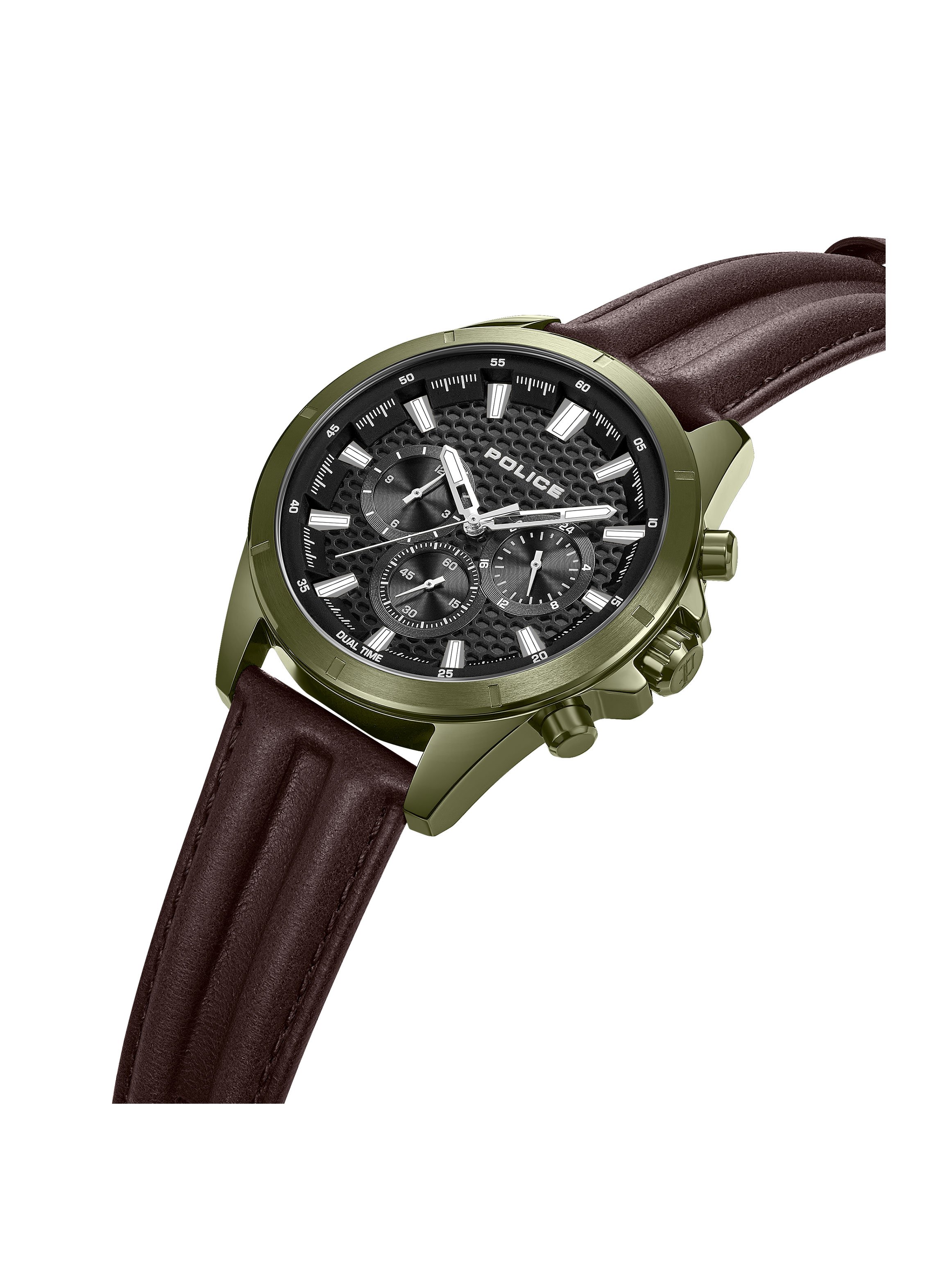 Malawi Mens Multifunction Watch, 43mm