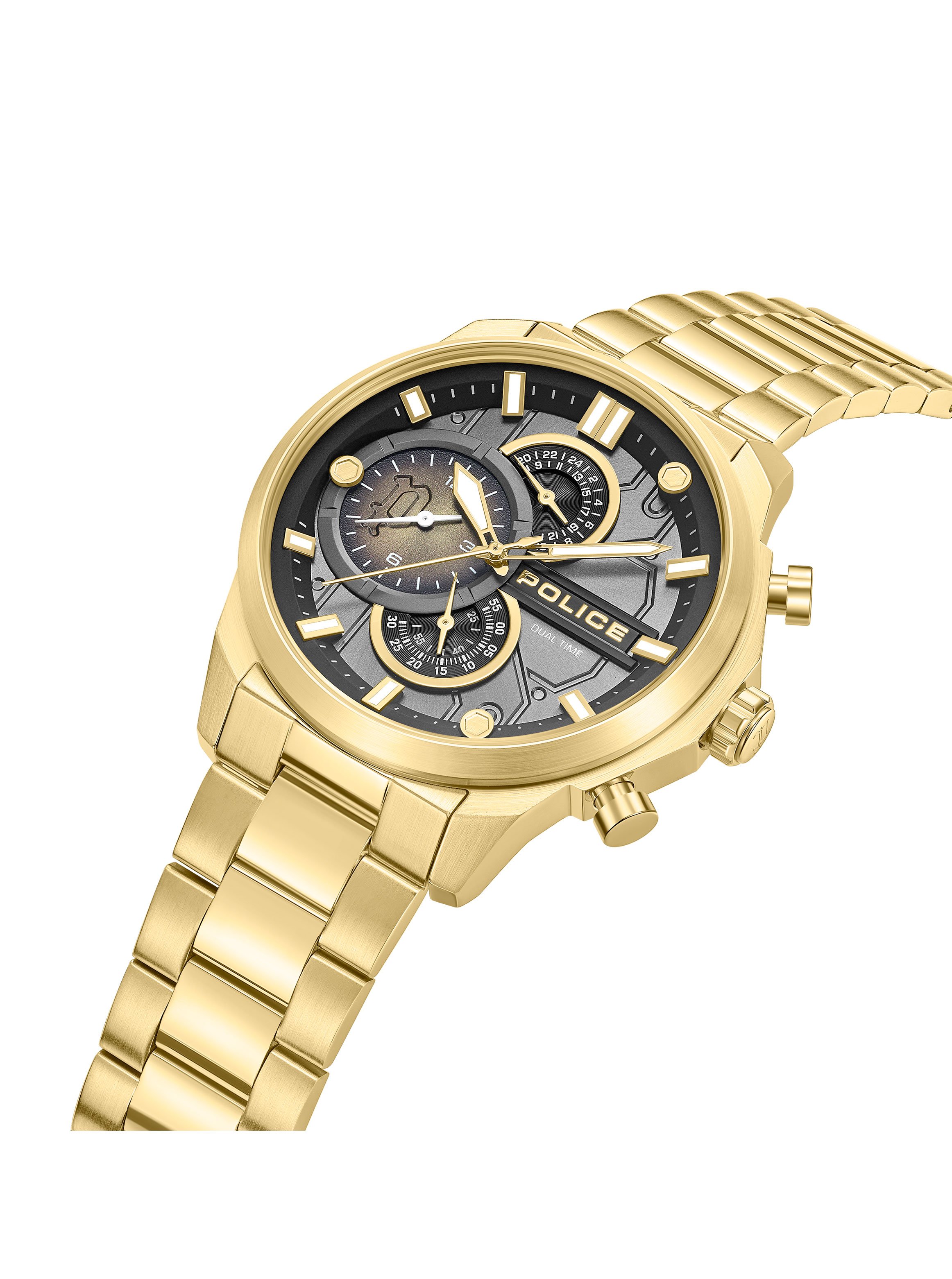 Reactor Mens Multifunction Watch, 46mm