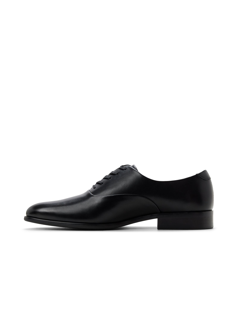 Men Black Leather Oxford Formal Shoes