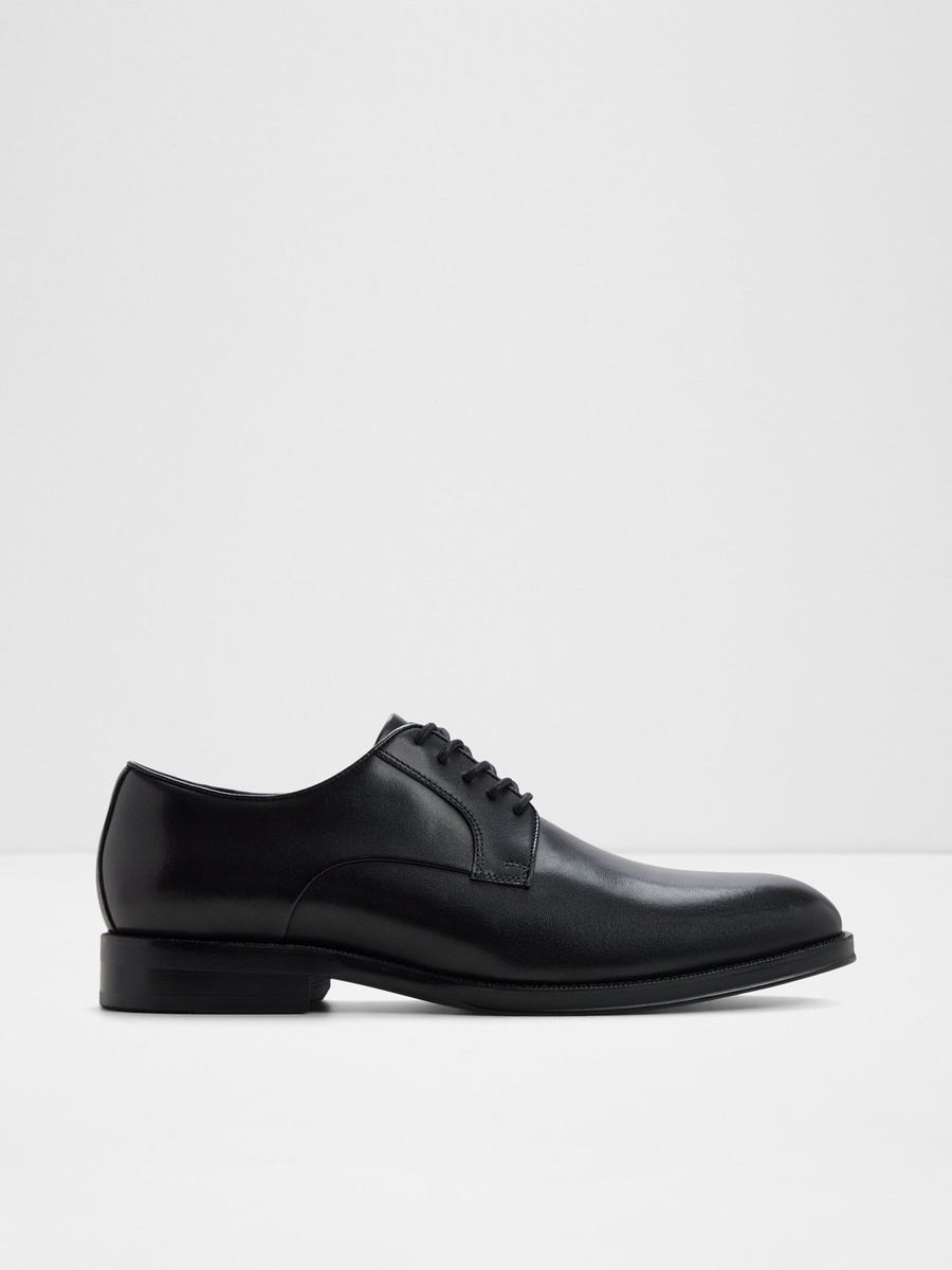 Men Black Classic Lace-Up Formal Shoes