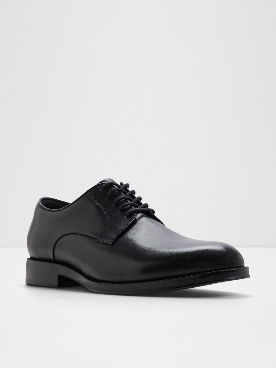 Men Black Classic Lace-Up Formal Shoes