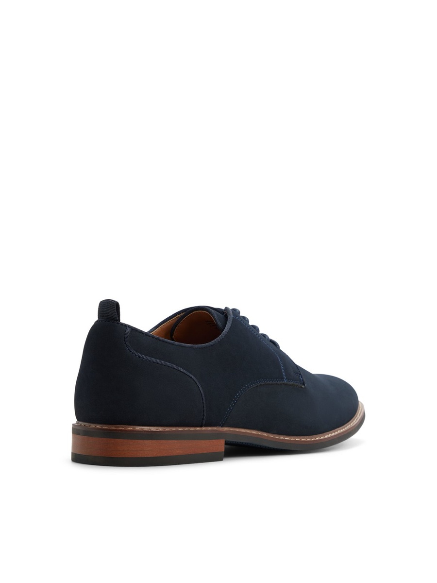 Men Navy Blue Derby Shoes