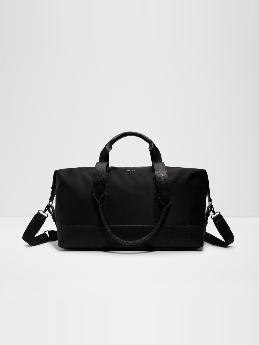 Men Black Solid Handbag