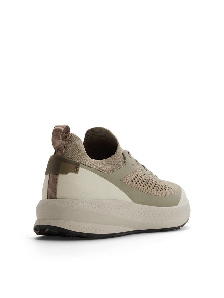Men Olive Green Performance Sneakers