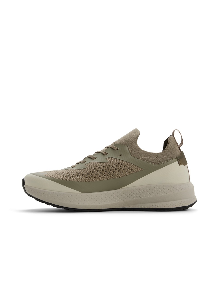 Men Olive Green Performance Sneakers