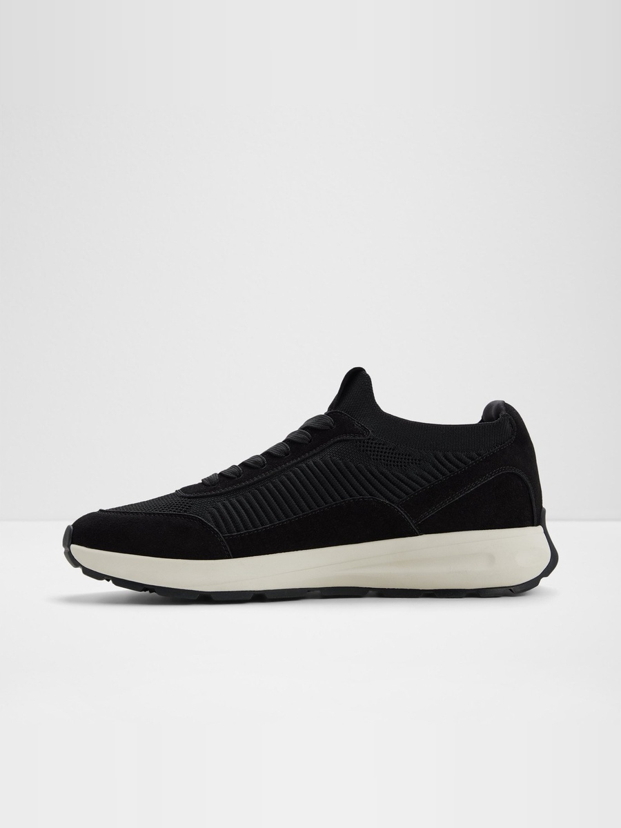 Men Black Athleisure Sneakers