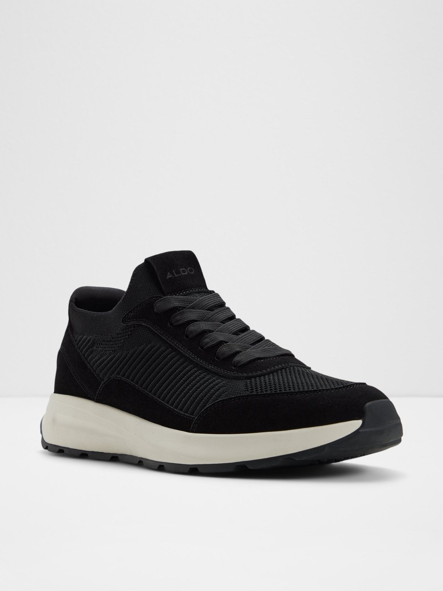 Men Black Athleisure Sneakers