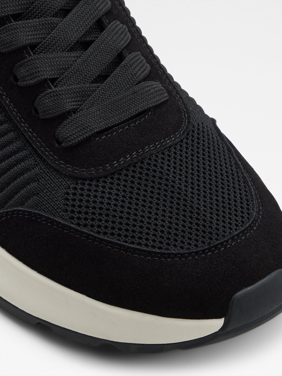 Men Black Athleisure Sneakers