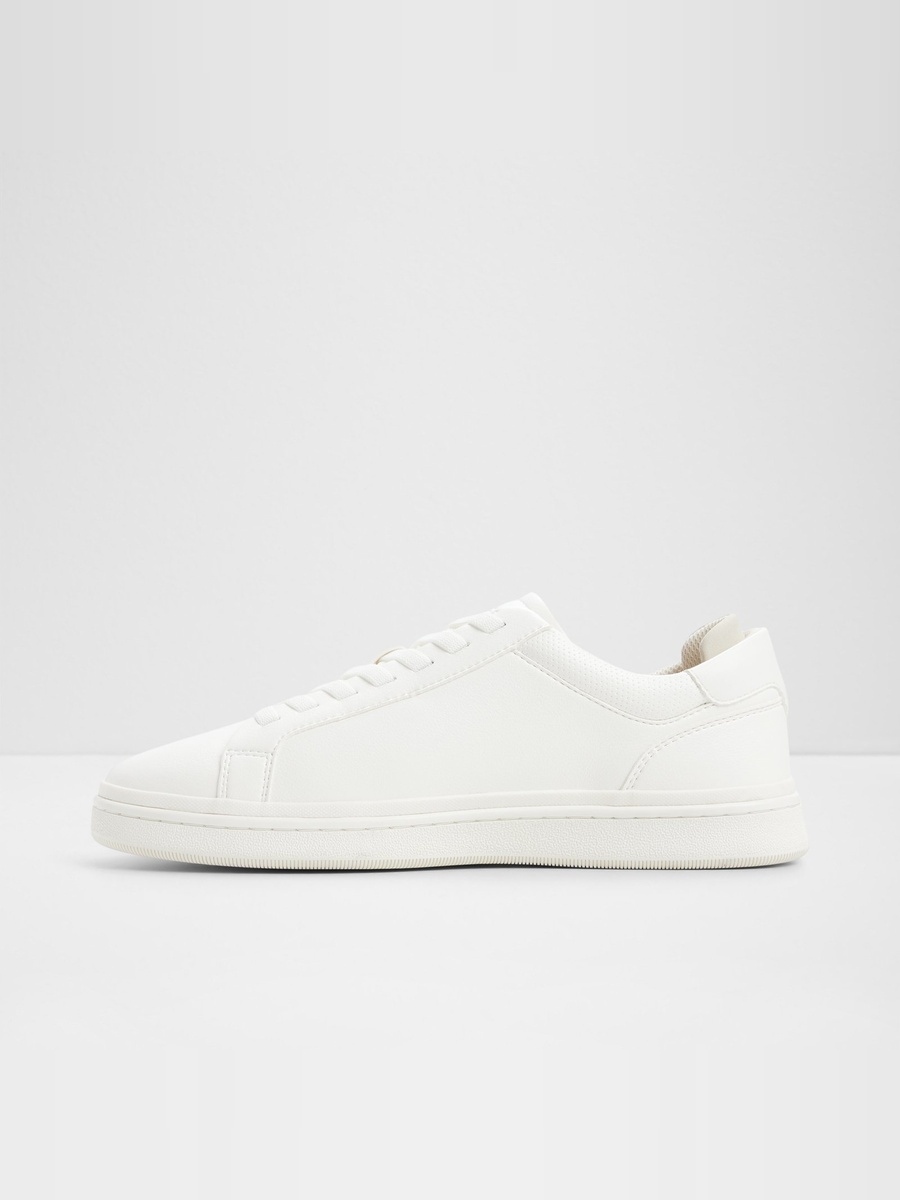 Men Pristine White Casual Sneakers
