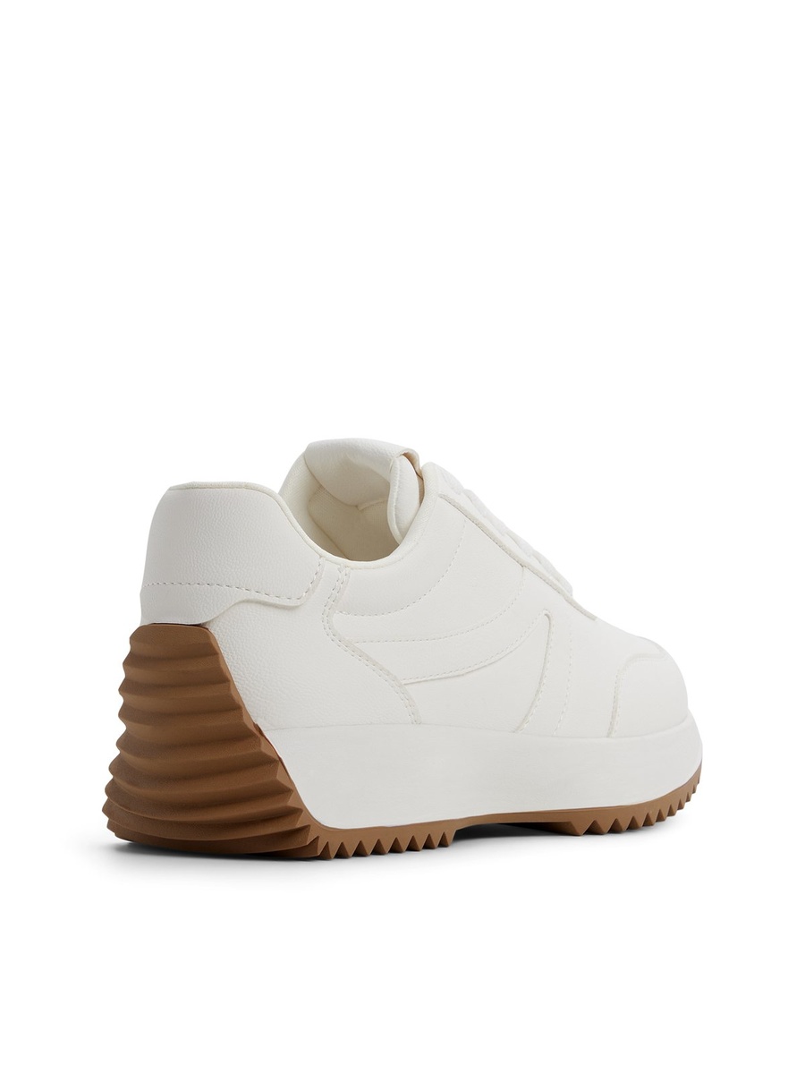 Women White Flat Sole Casual Sneakers