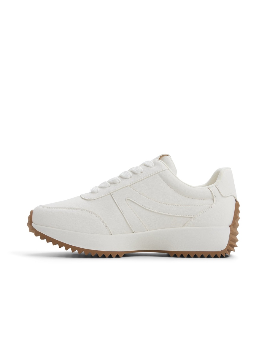 Women White Flat Sole Casual Sneakers