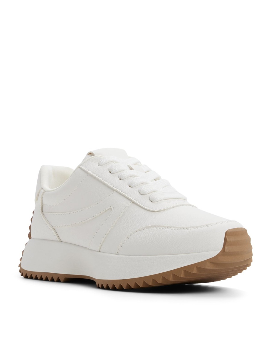 Women White Flat Sole Casual Sneakers