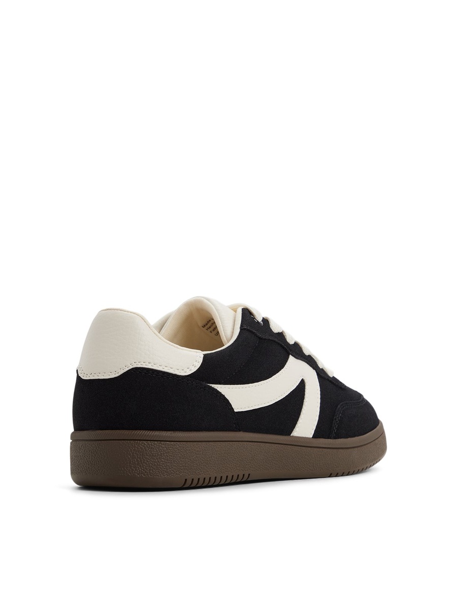 Women Black Flat Casual Sneakers