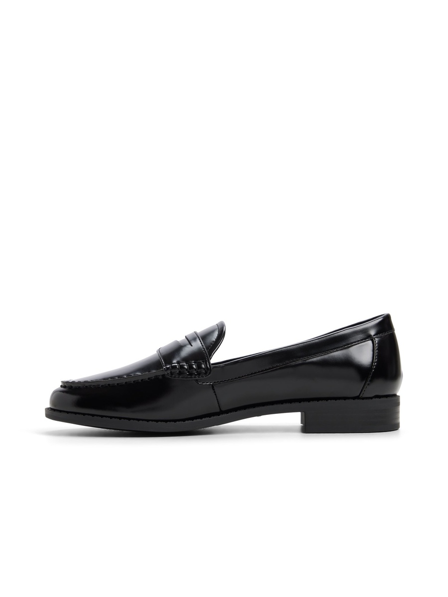 Women Black Flat Loafers