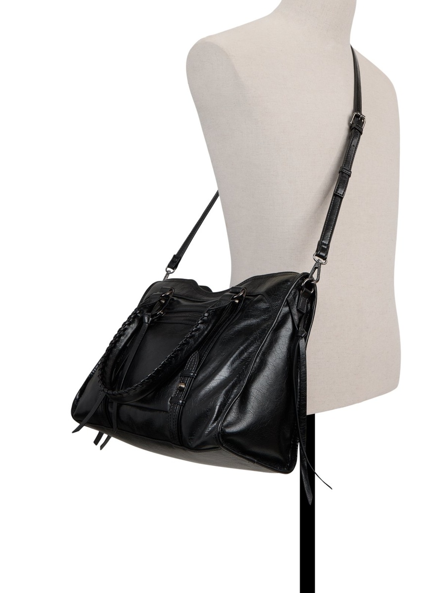 Women Black Plain Cross Body Bag