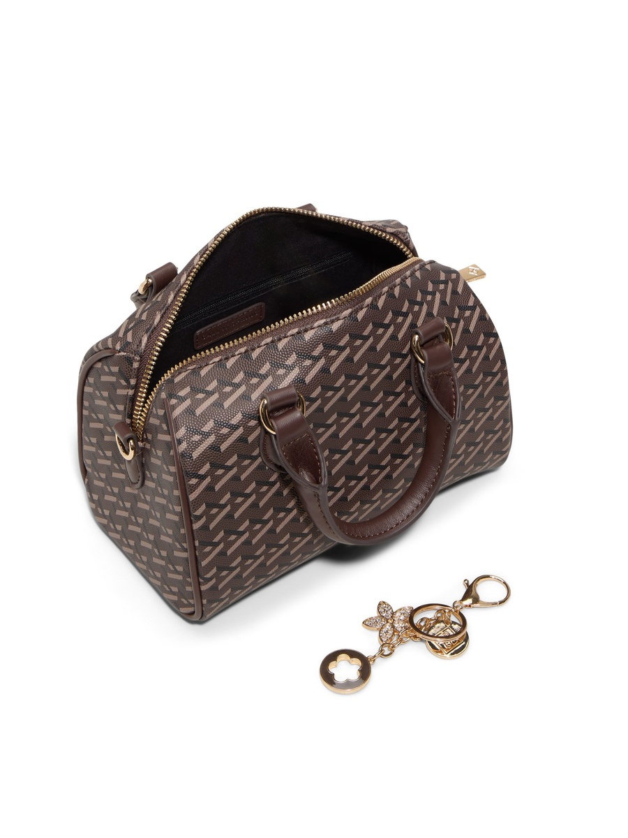 Women Brown Printed Cross Body Bag