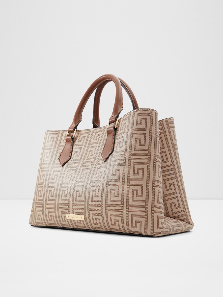 Women Brown Printed Cross Body Bag