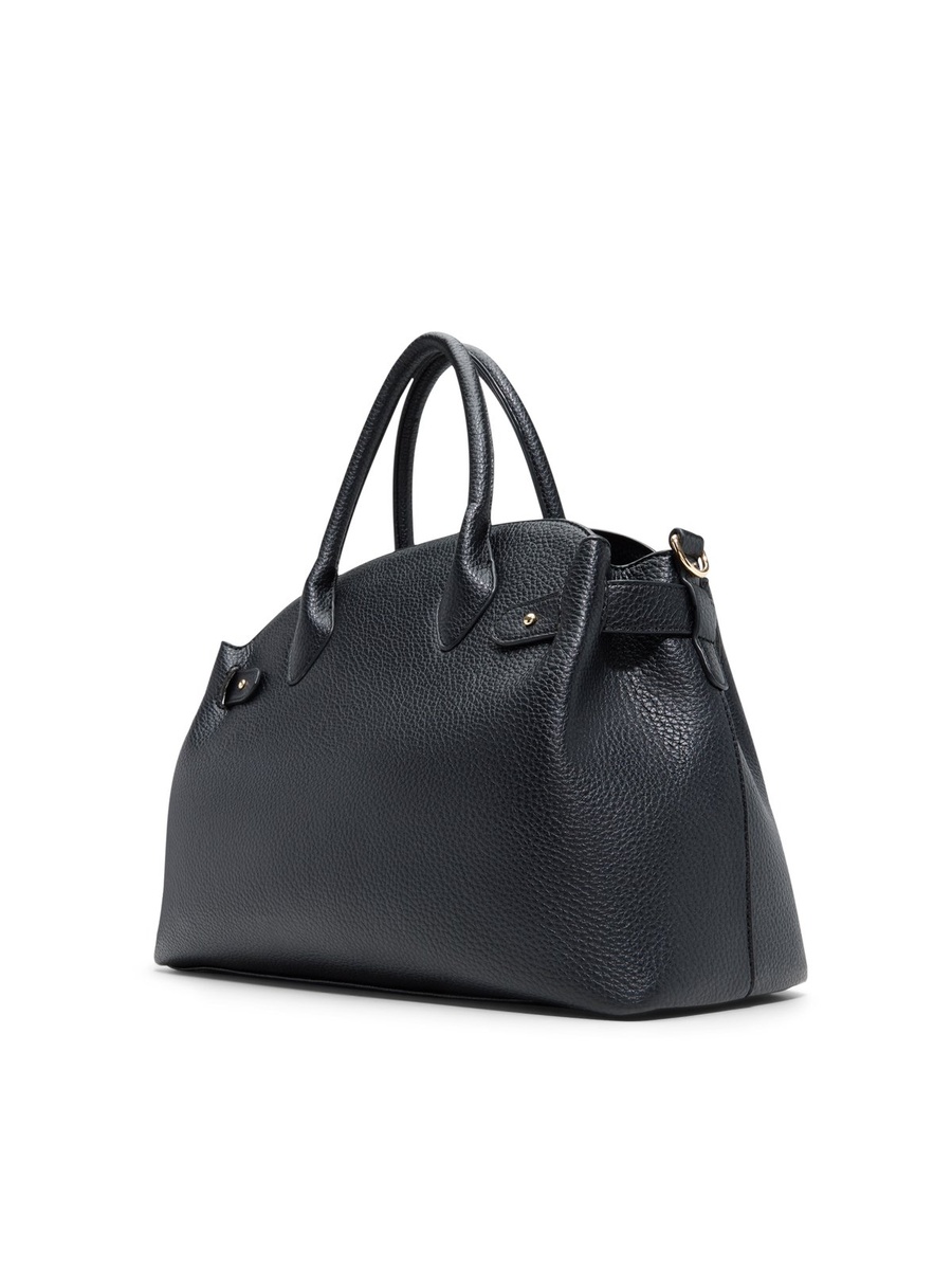 Women Black Plain Cross Body Bag