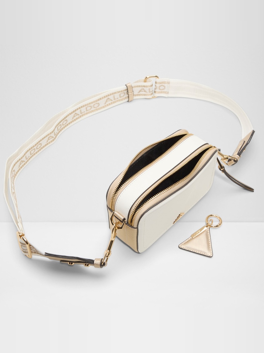 Women White Plain Cross Body Bag