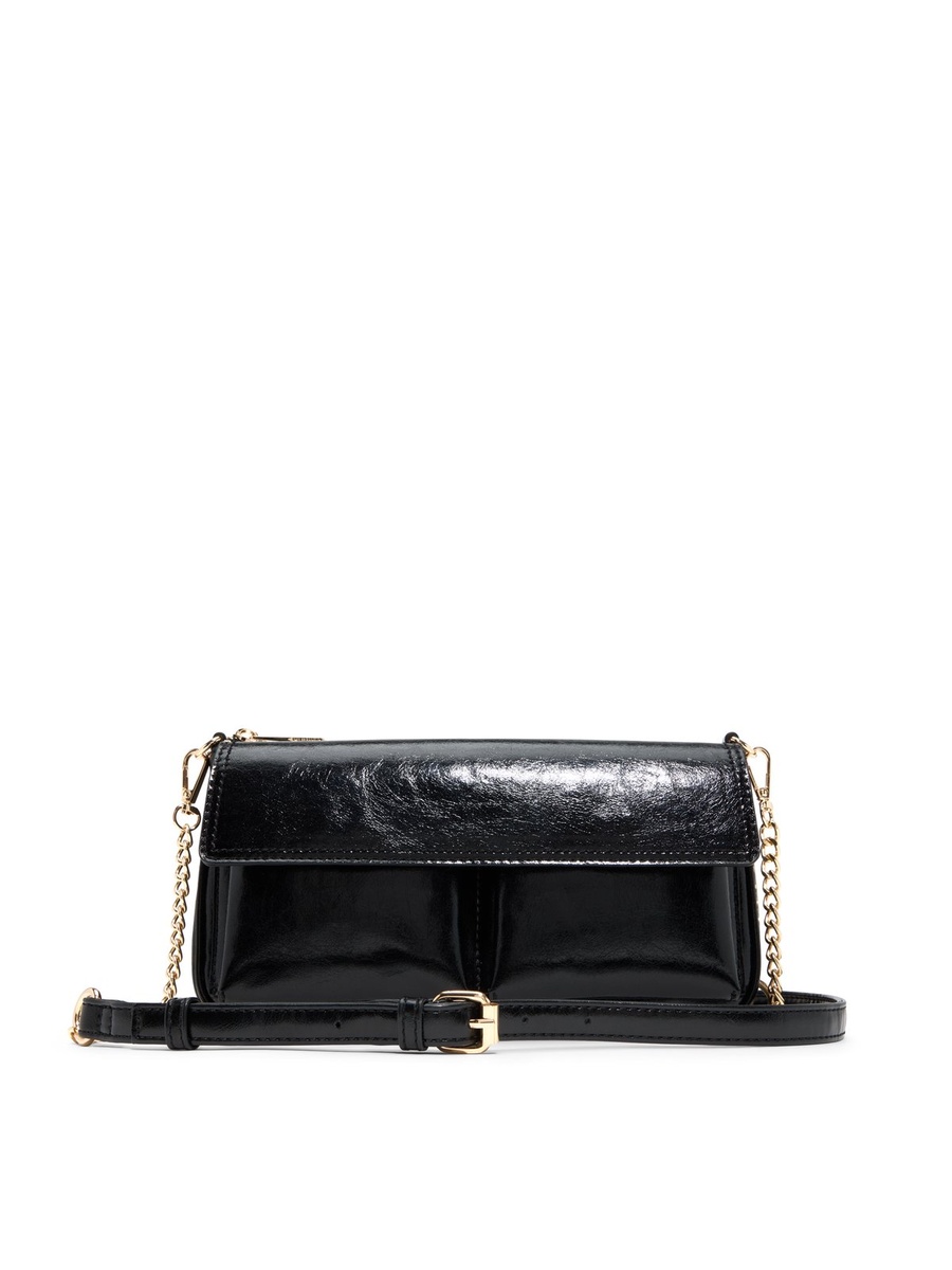 Women Black Plain Cross Body Bag