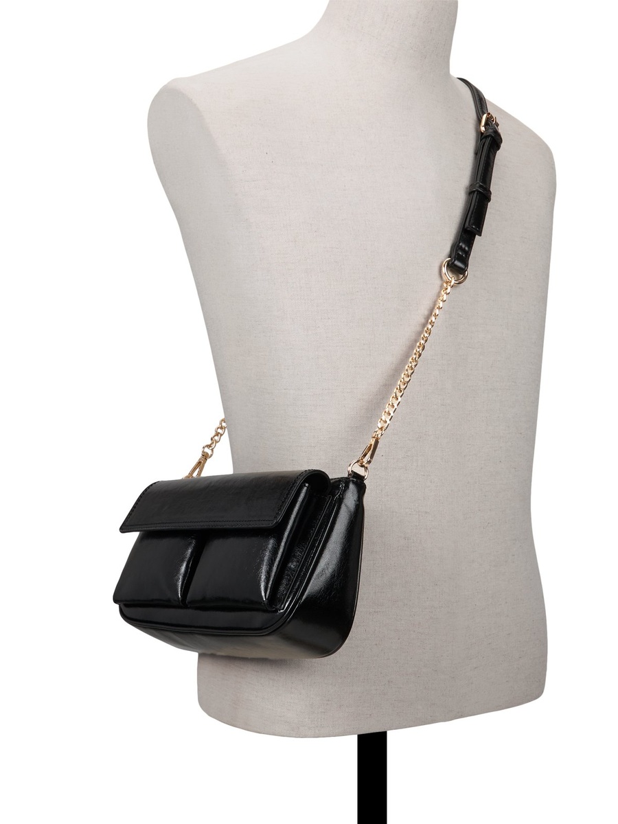 Women Black Plain Cross Body Bag