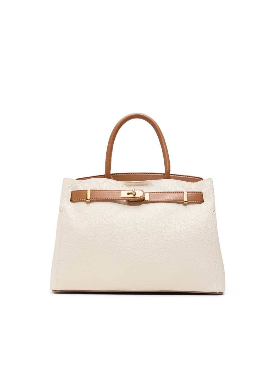 Women Off White Plain Cross Body Bag