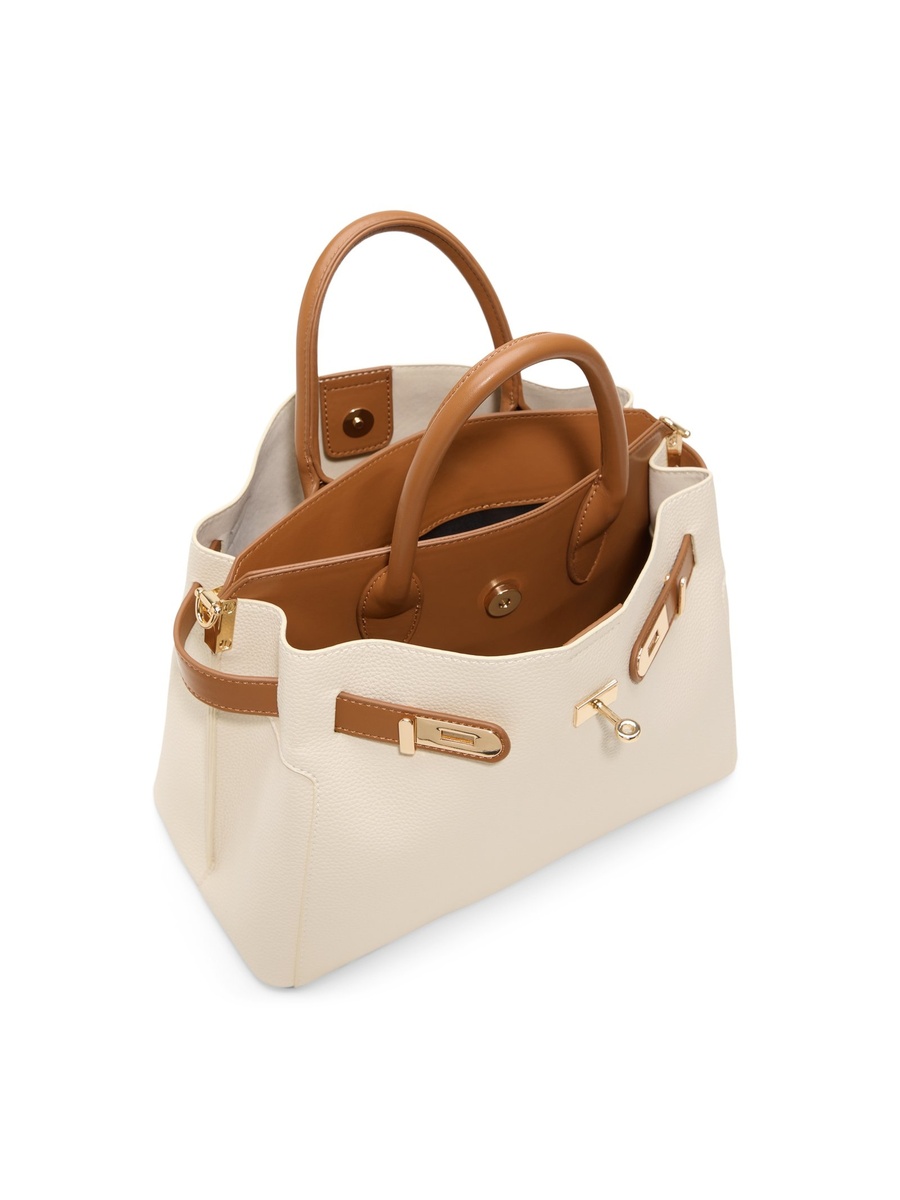 Women Off White Plain Cross Body Bag