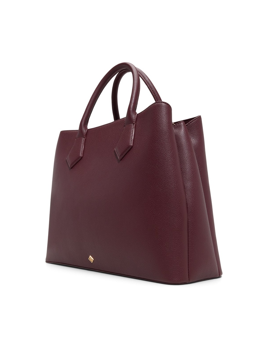 Women Maroon Plain Cross Body Bag