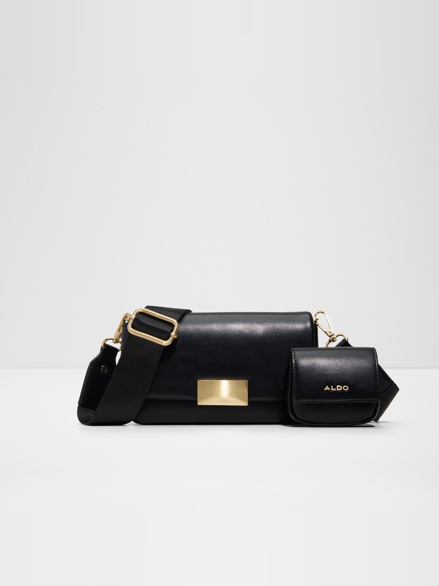 Women Black Plain Cross Body Bag