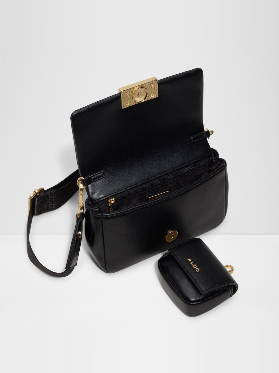Women Black Plain Cross Body Bag