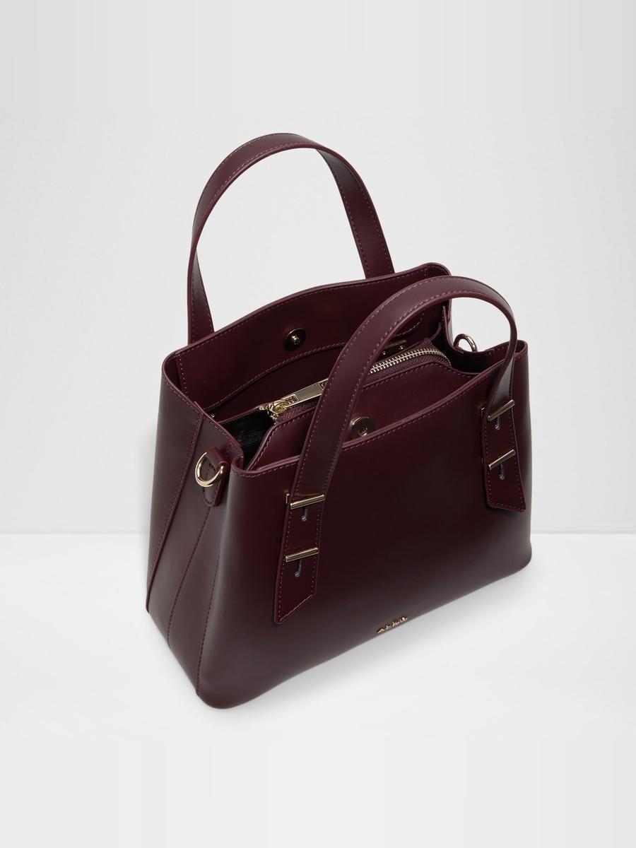 Women Maroon Solid Cross Body Bag