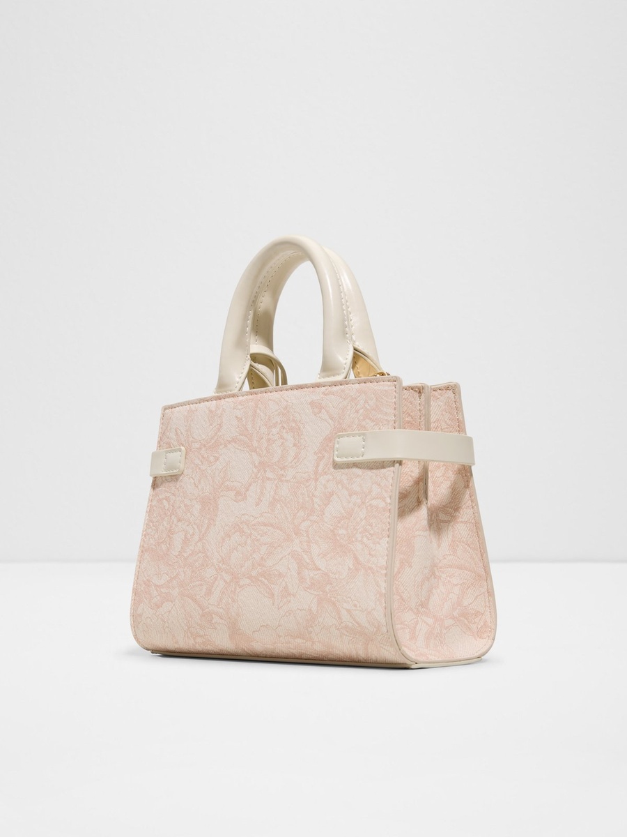 Women Light Pink Printed Cross Body Bag