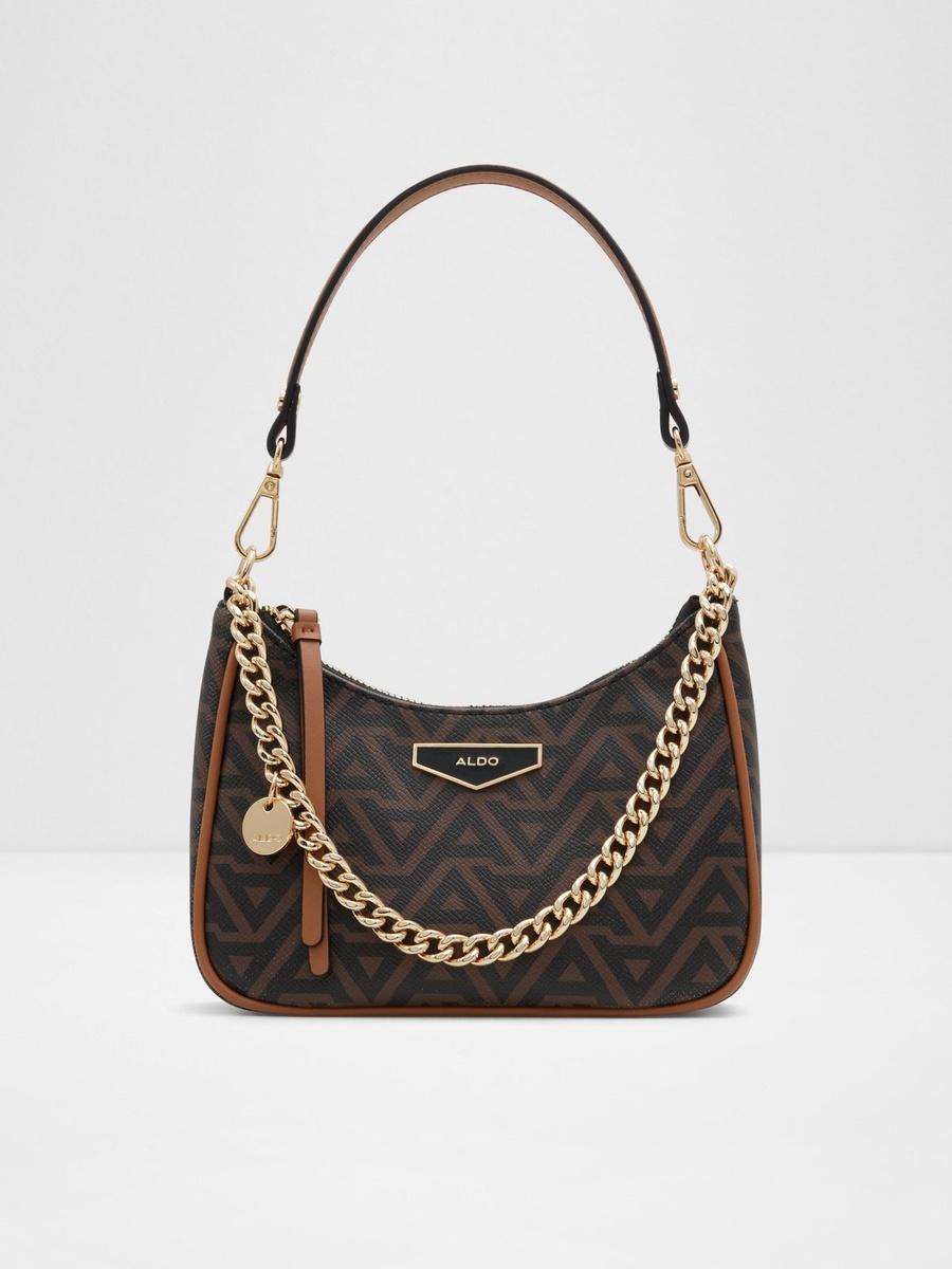 Women Brown Printed Shoulder Bag