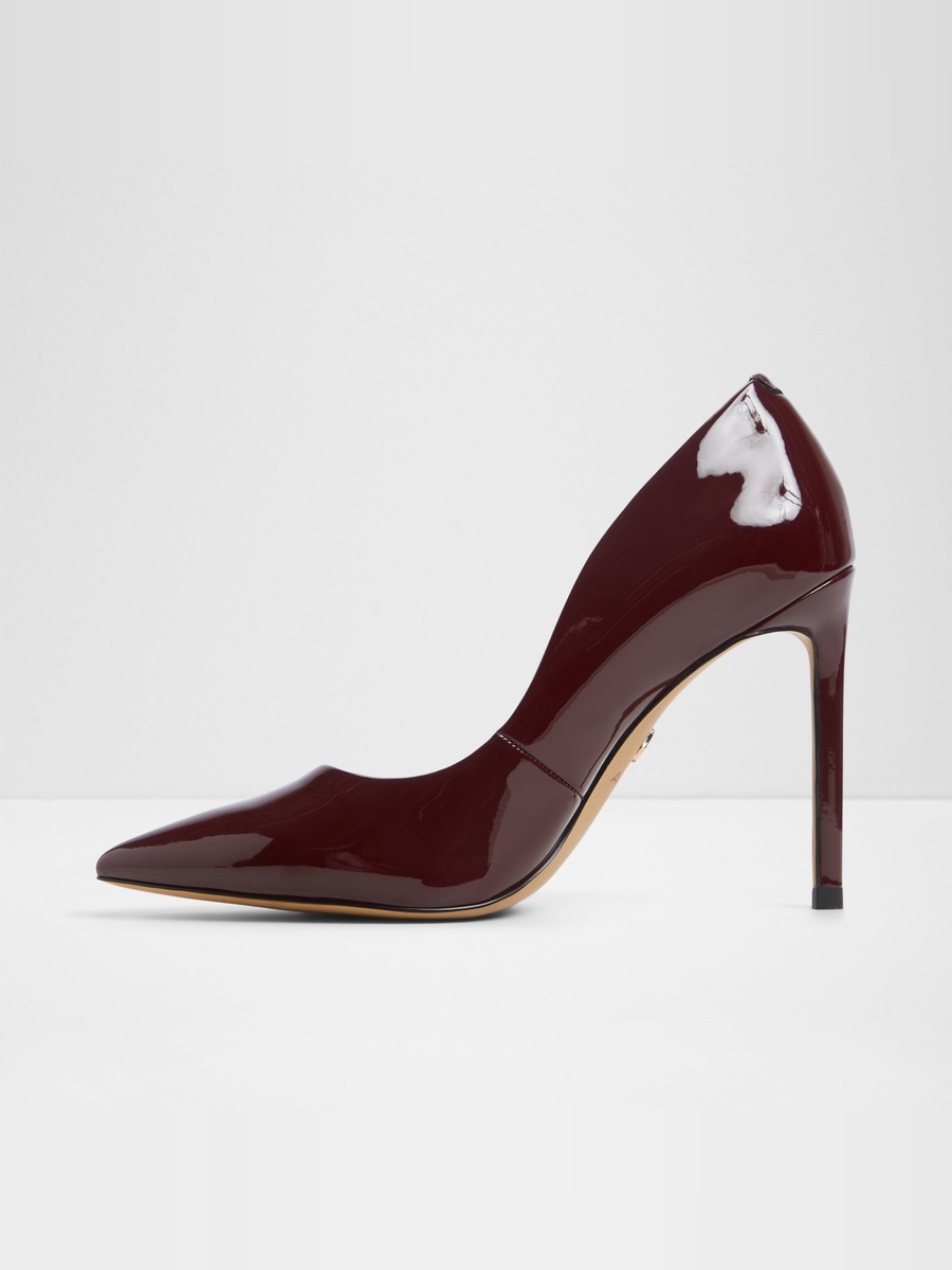 Women Burgundy Stiletto Heels