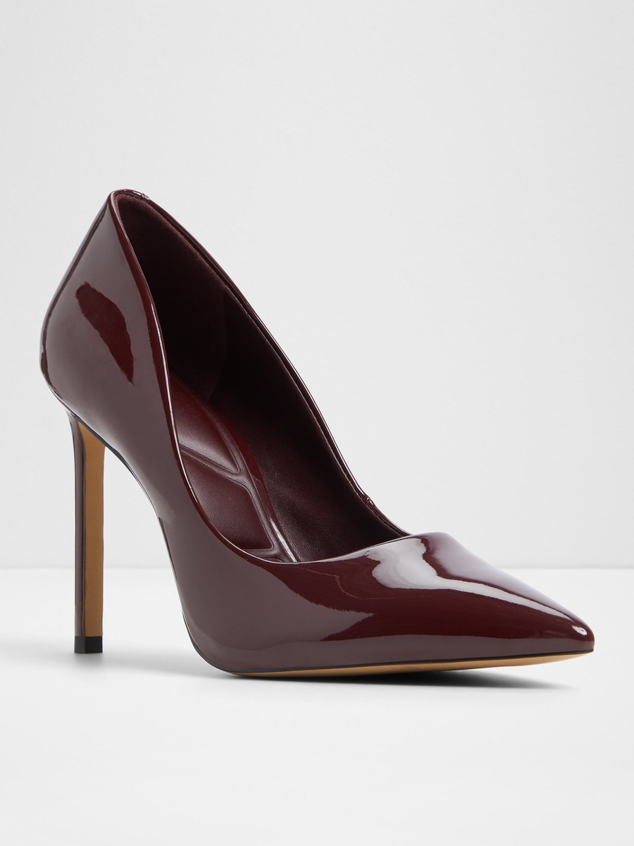 Women Burgundy Stiletto Heels