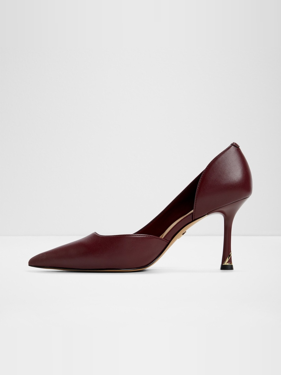 Women Burgundy Flat Shoes