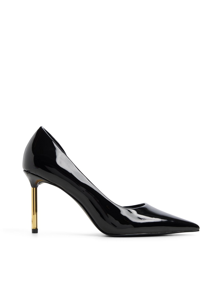 Black Patent Pointed Toe Flats