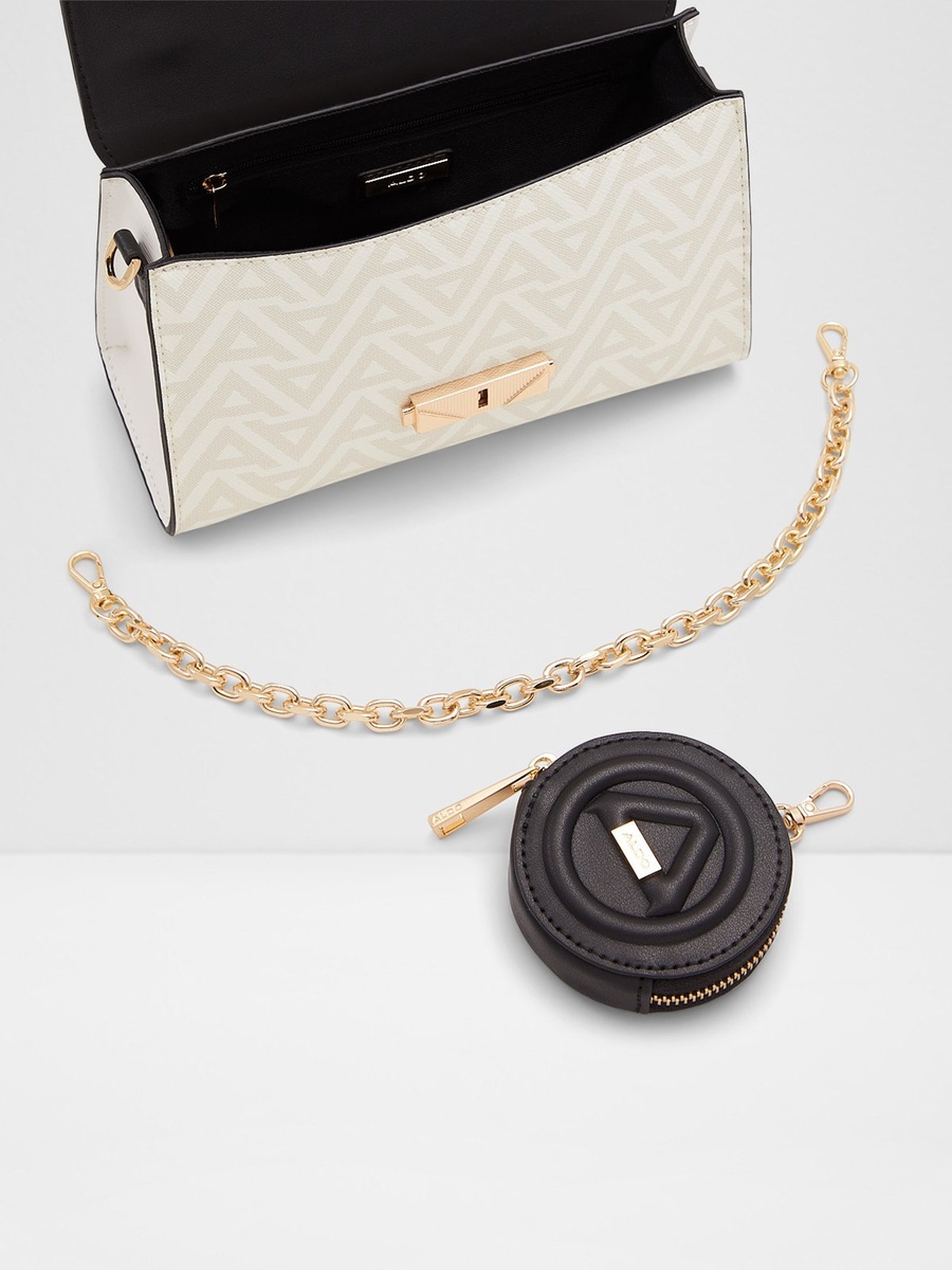 Women Beige Printed Handbag