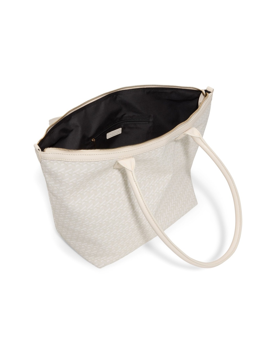 Women White Printed Handbag