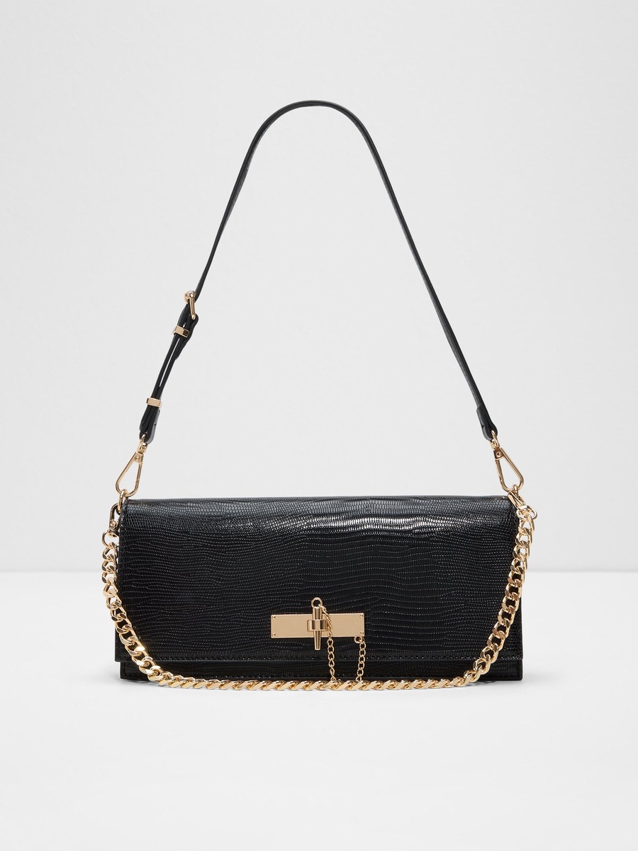 Women Black Plain Handbag