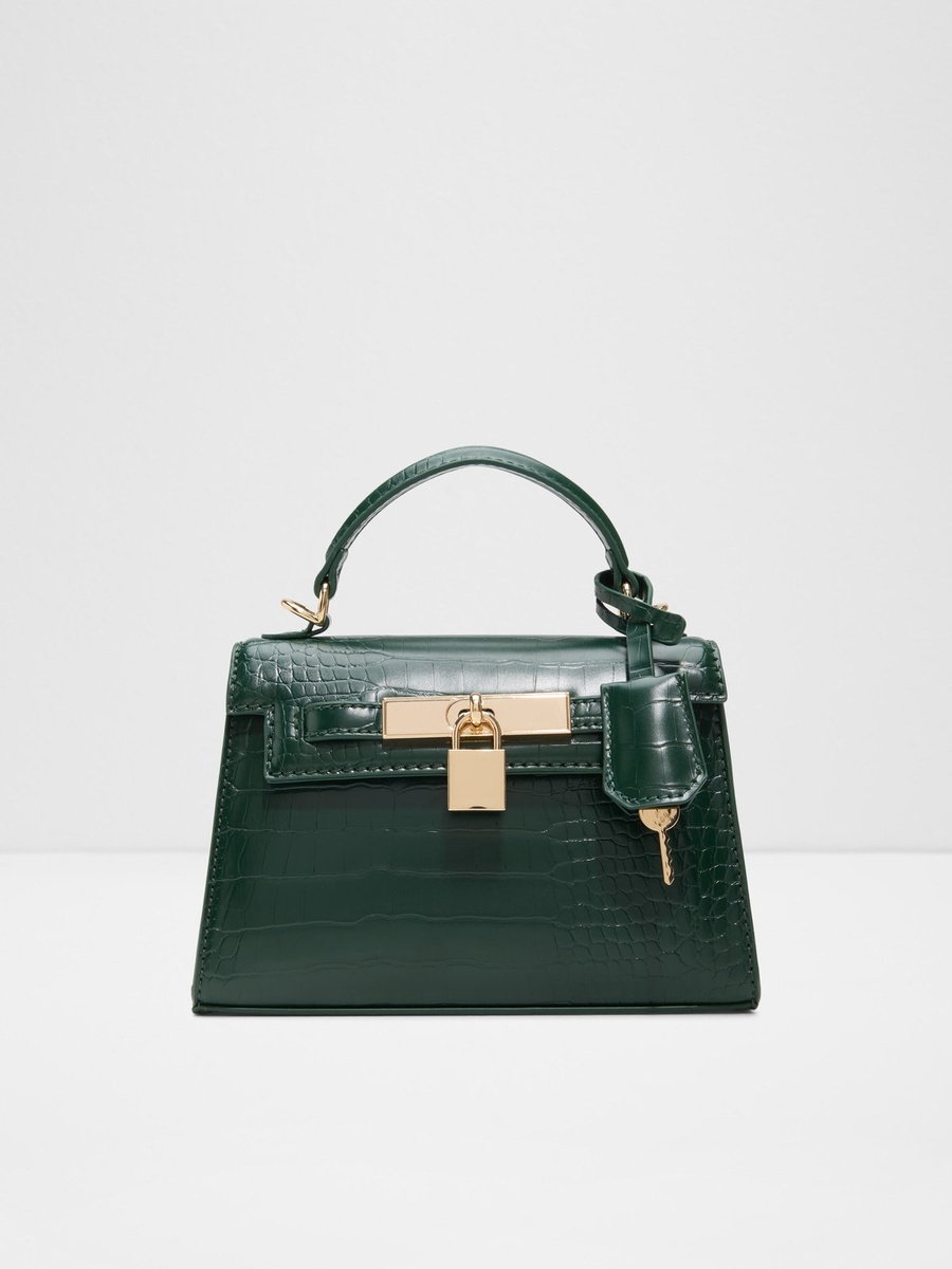 Women Green Plain Handbag
