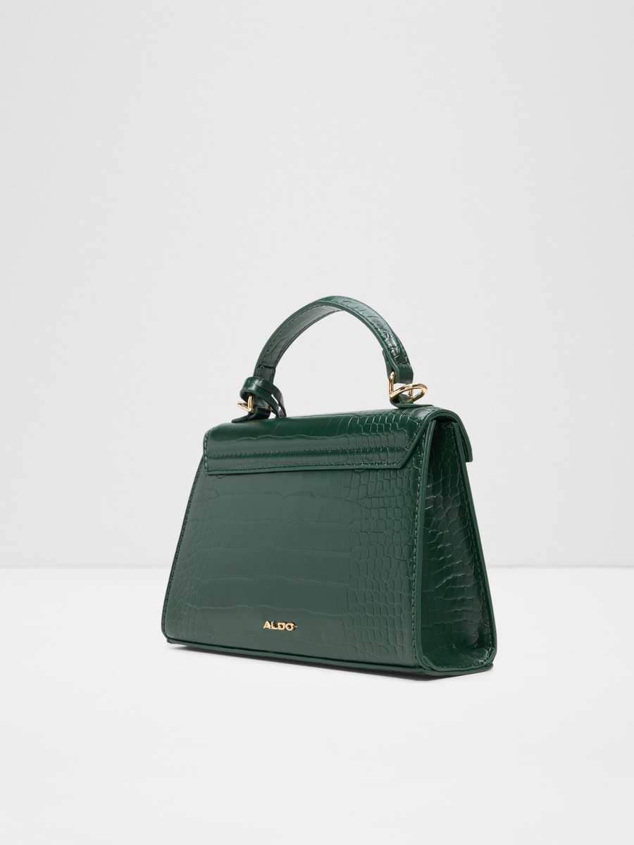 Women Green Plain Handbag