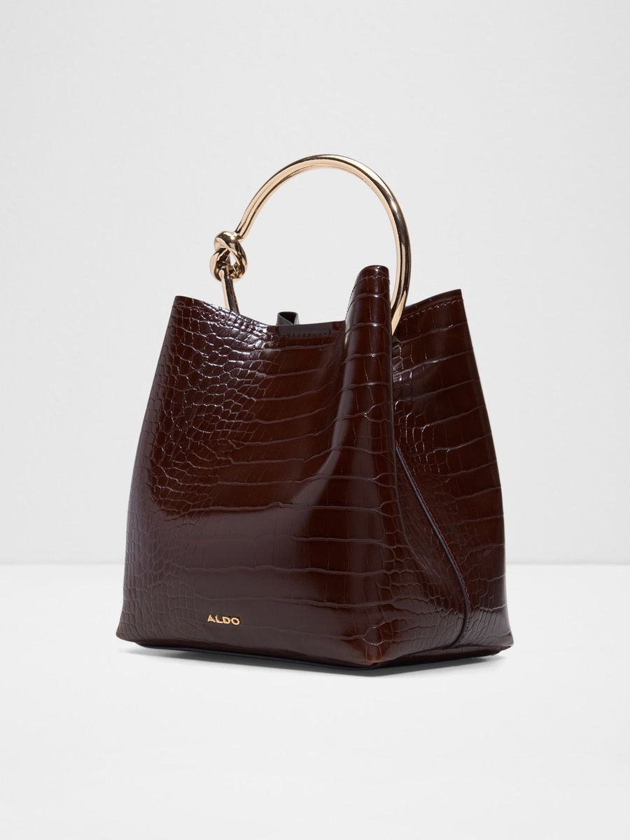 Women Brown Plain Handbag