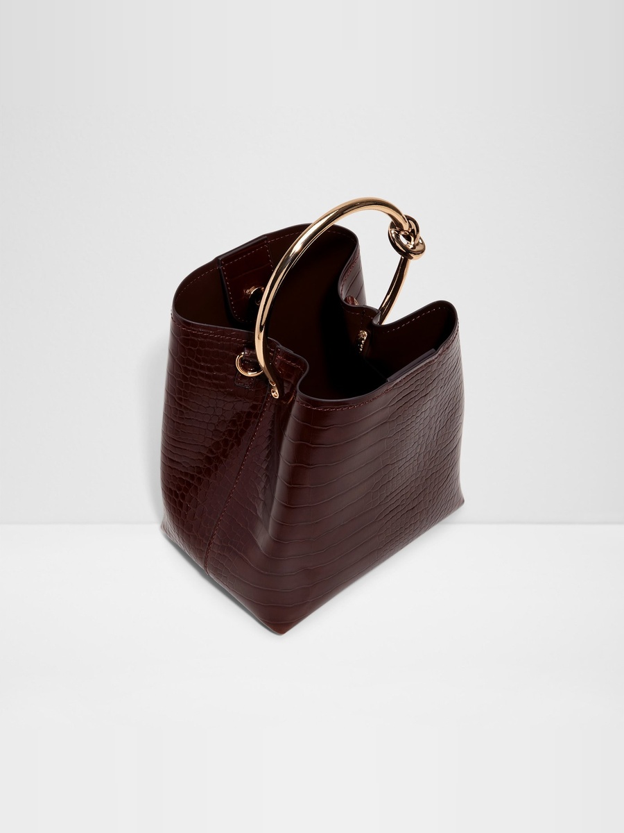 Women Brown Plain Handbag