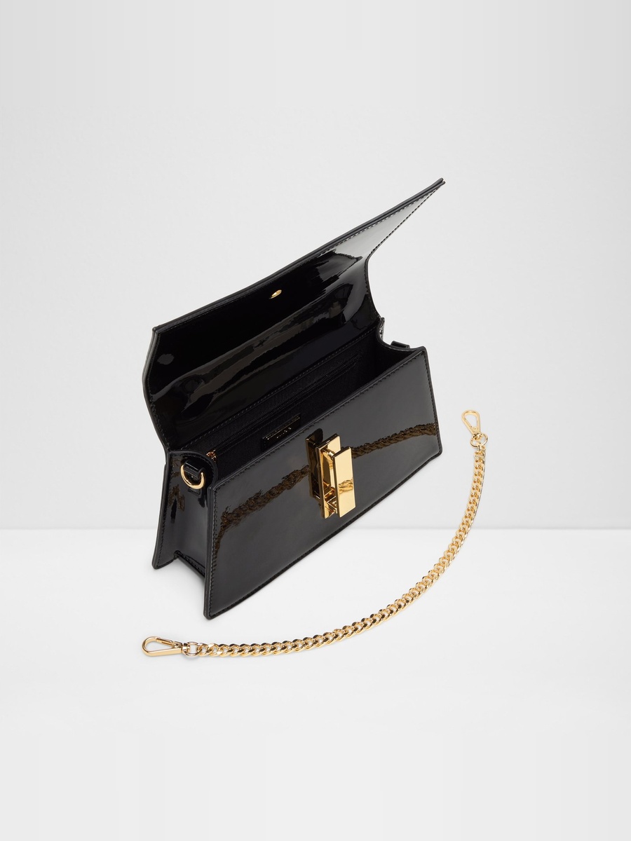 Women Black Plain Handbag