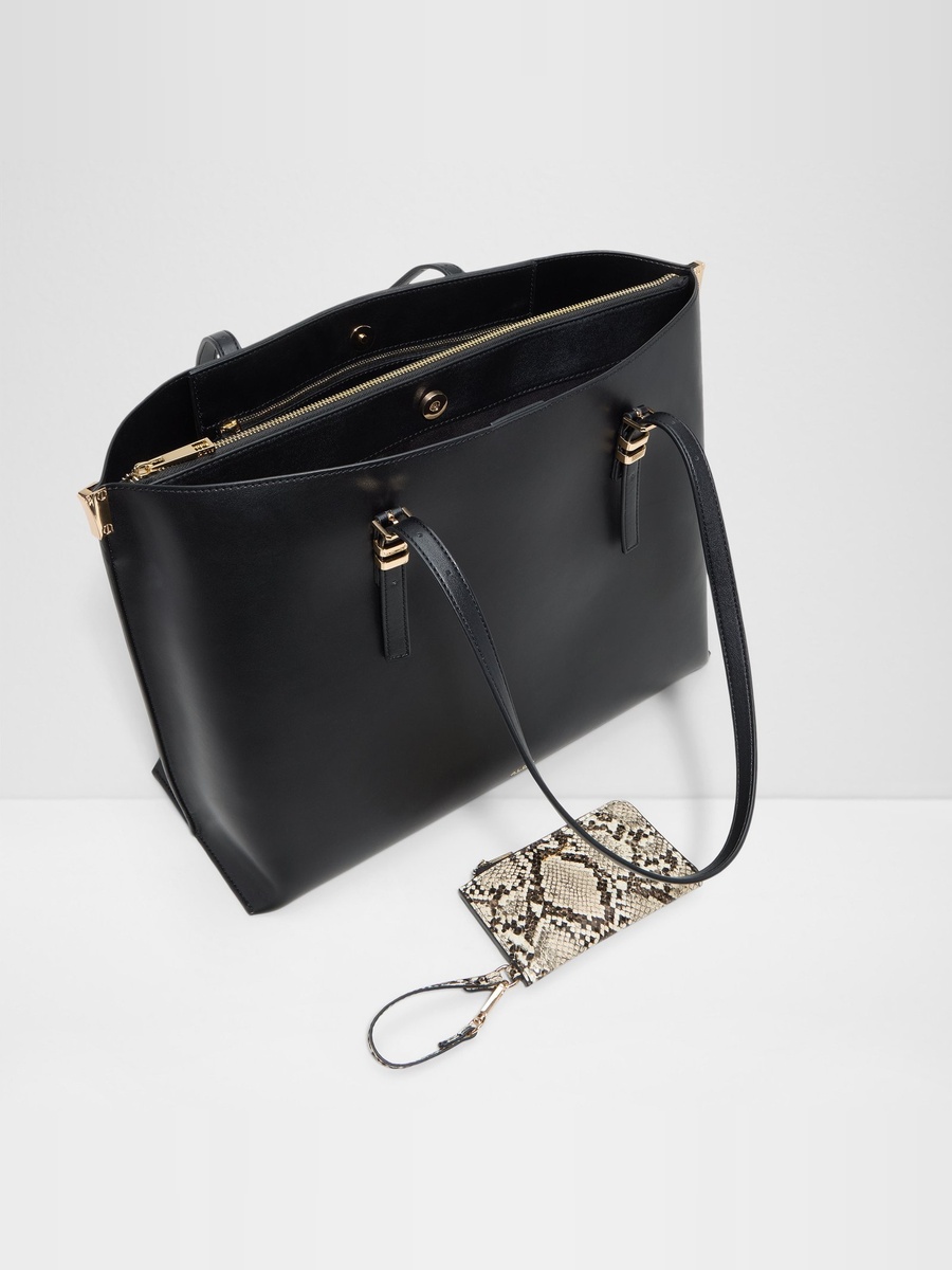 Women Black Plain Handbag